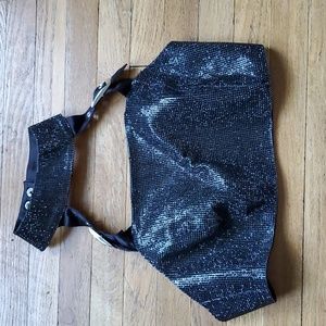 Sequin crop top